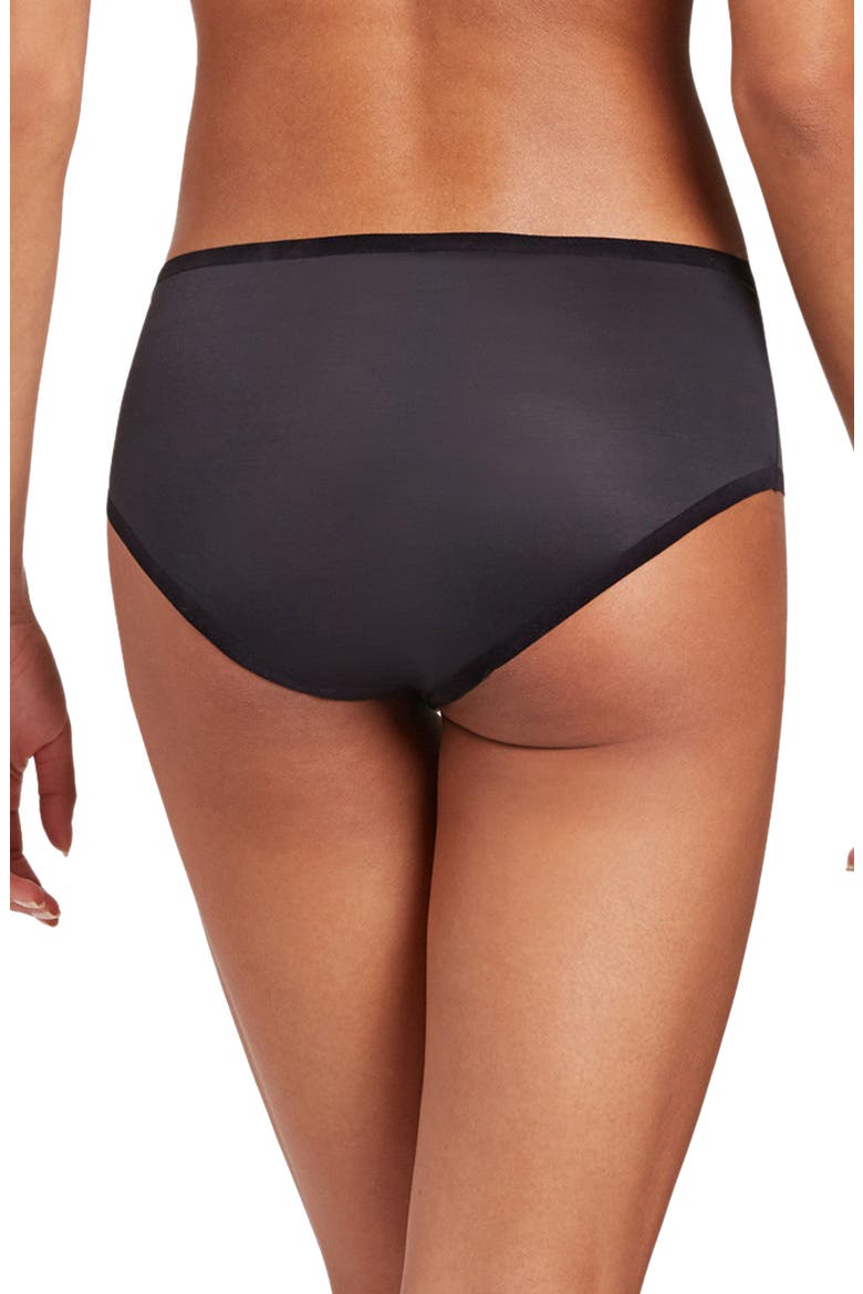 Sheer Touch Hipster Briefs, Alternate, color, BLACK