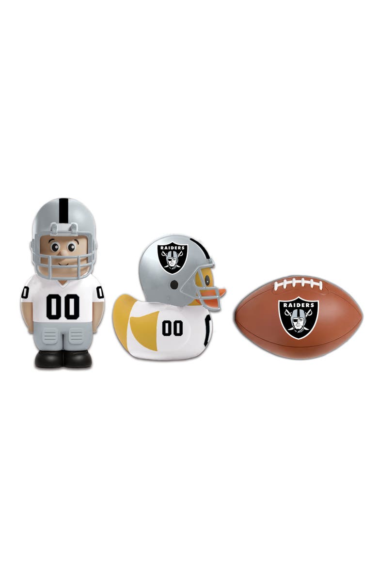 Las Vegas Raiders NFL Bath Toys, Alternate, color, Multicolor