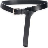 Givenchy Voyou Metal Tip Leather Belt