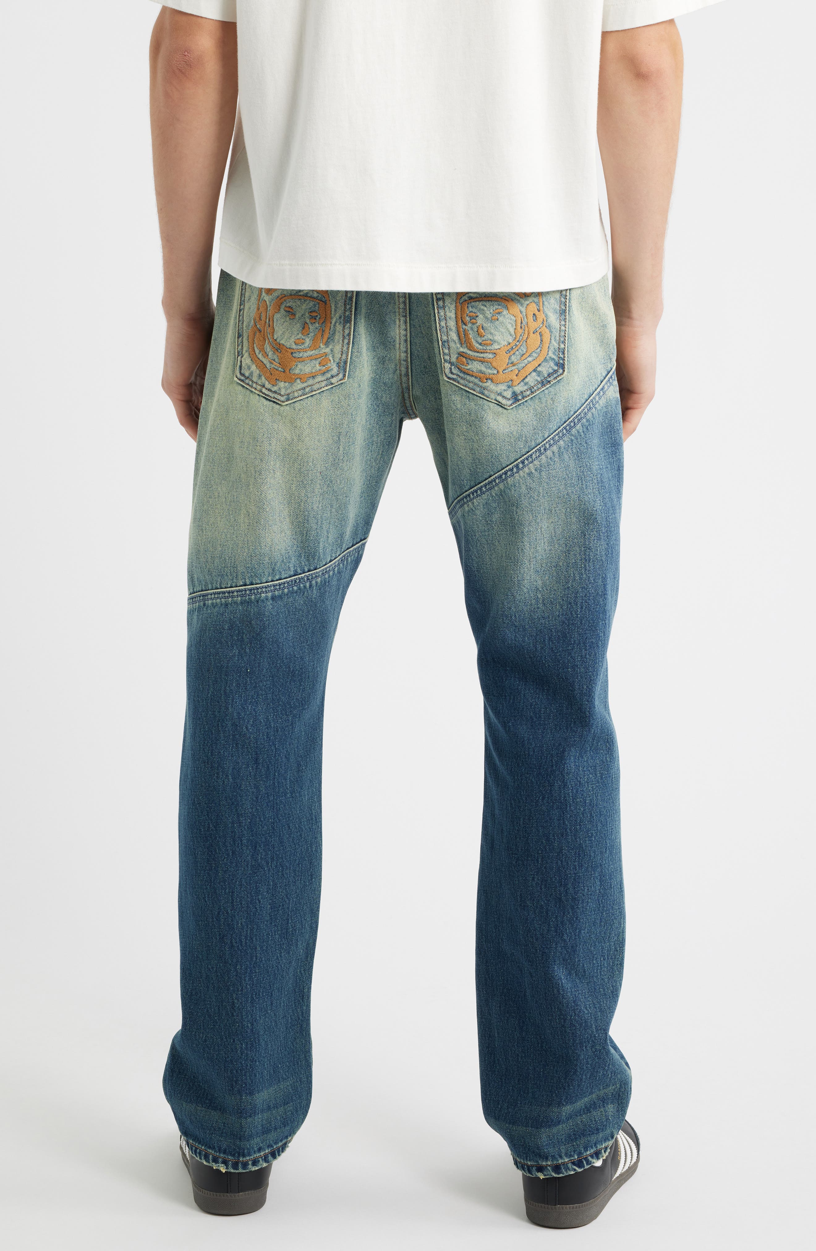 Two-Tone Heart Jeans - image 2