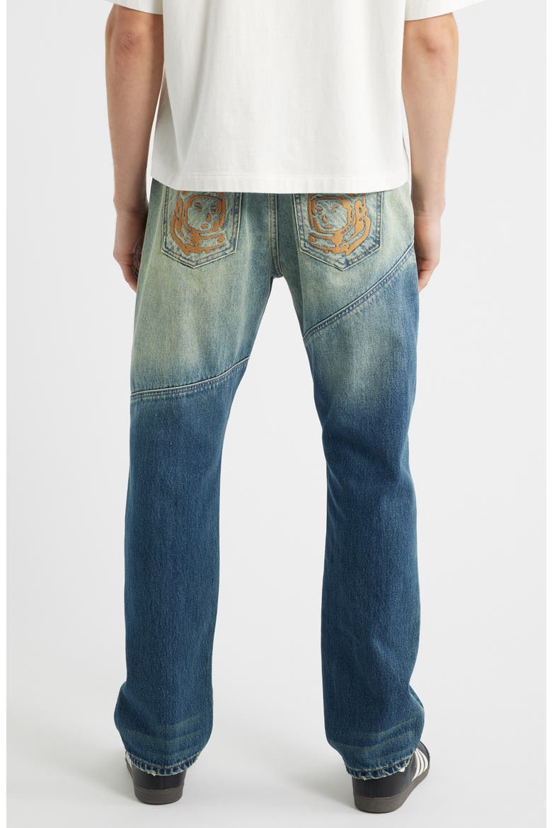 Two-Tone Heart Jeans, Alternate, color, SUNKIST