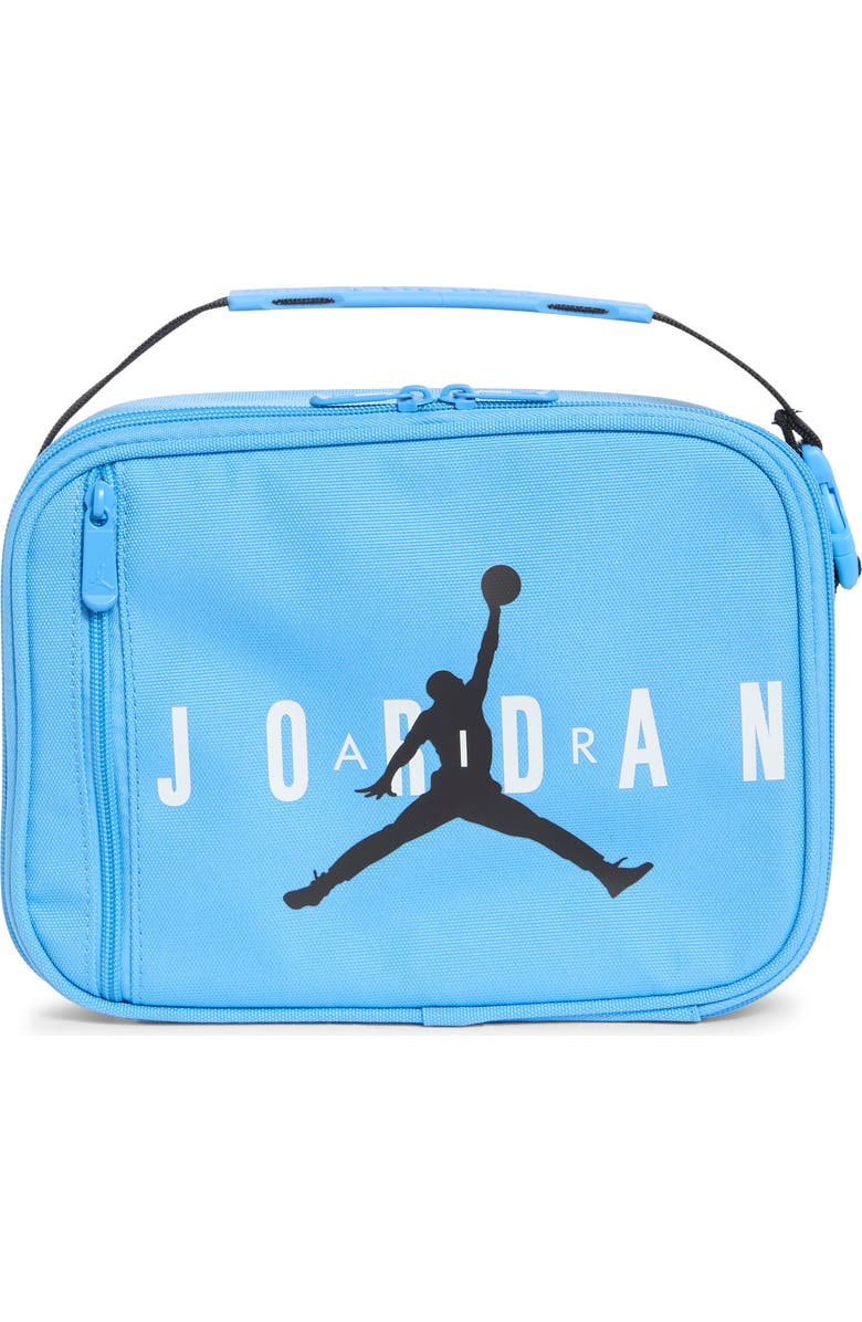 Jordan Kids' Logo Lunch Tote, Main, color, University Blue