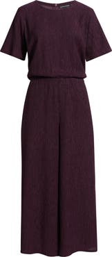 Eileen Fisher Crinkle Wide Leg Jumpsuit