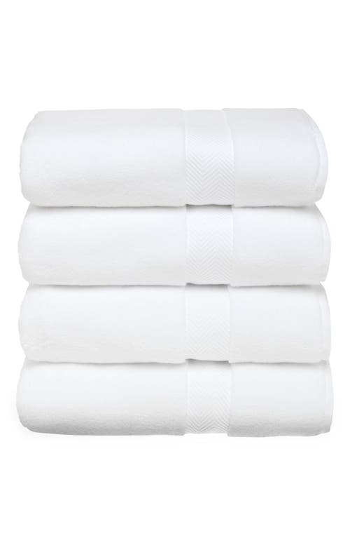 Nordstrom Organic Hydrocotton Set Of 4 Bath Towels In White