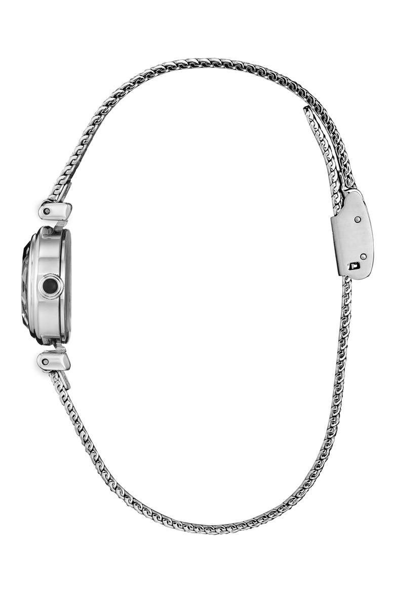 Fio Silvertone Mesh Strap Watch, 18.4mm, Alternate, color, SILVER-TONE