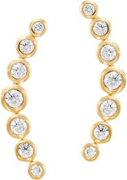Frankie & Zoe Lab Grown Diamond Drop Earrings