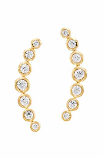 Frankie & Zoe Lab Grown Diamond Drop Earrings