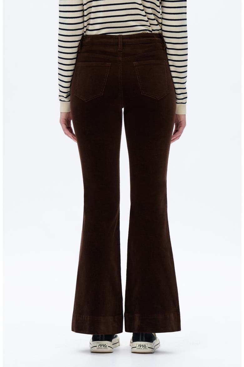 Flare Corduroy Pants, Alternate, color, HAZELNUT