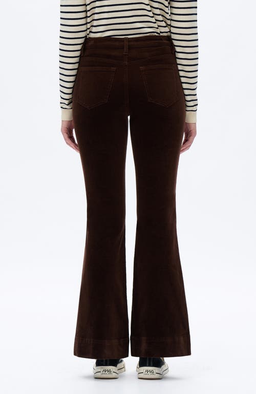 Bayeas Flare Corduroy Pants In Black