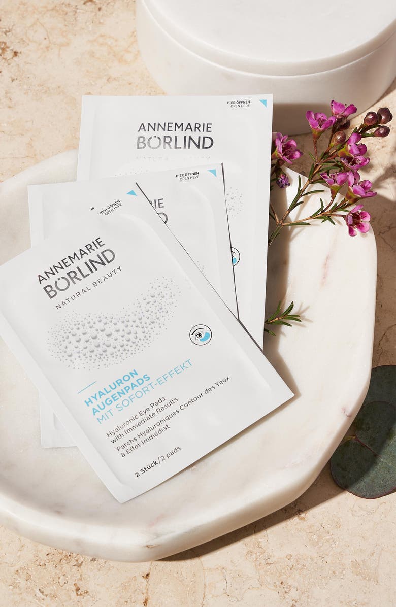ANNEMARIE BÖRLIND 6-Pack Hyaluronic Eye Pads, Alternate, color, 