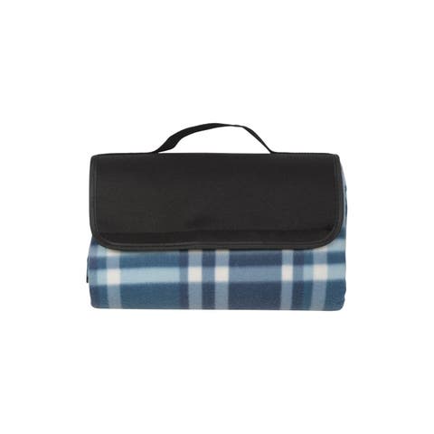 Fleece Checked Picnic Mat