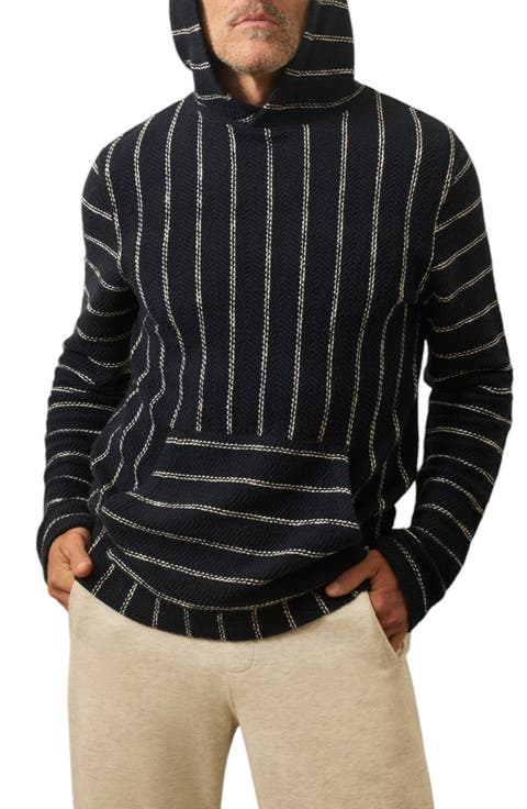 Whitewater Stripe Organic Cotton Blend Hoodie