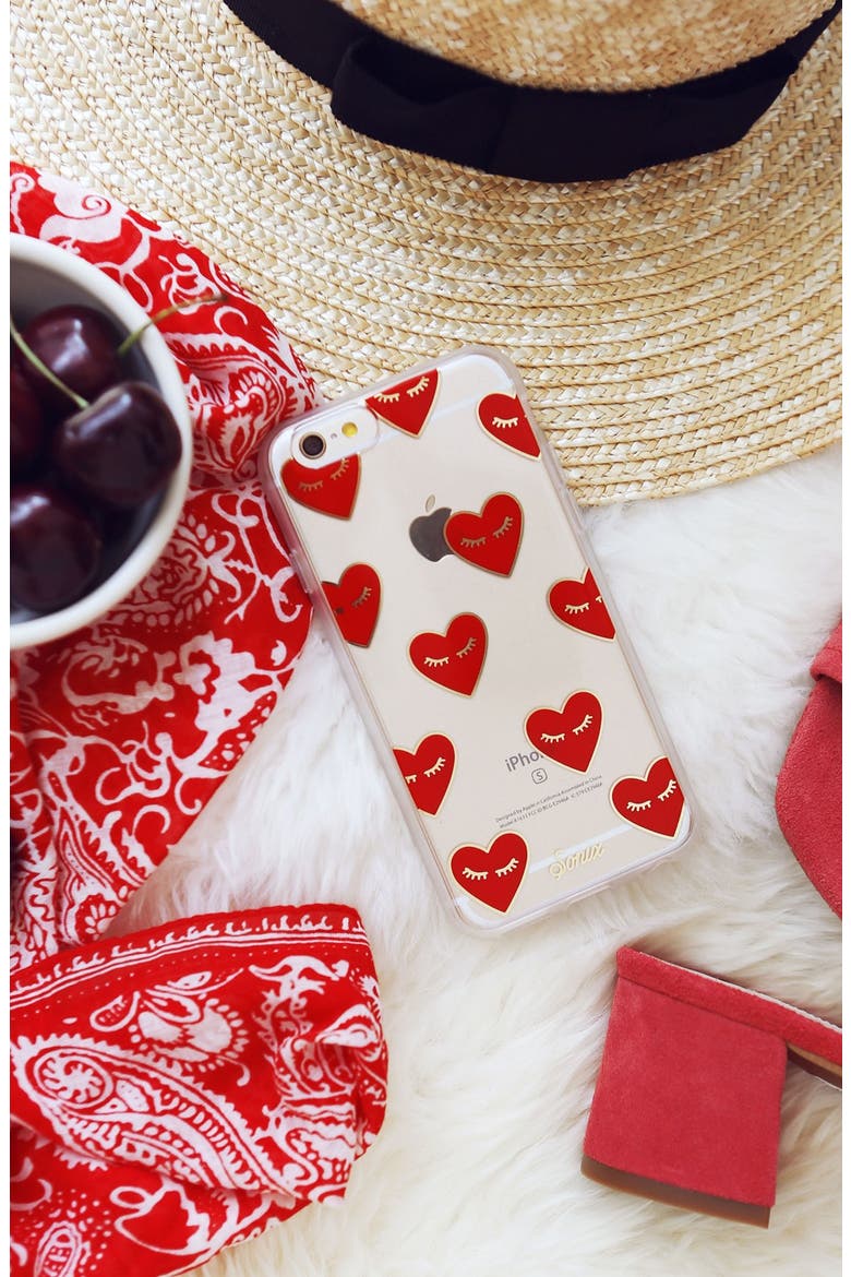 Fancy Heart iPhone 7/8 & 7/8 Plus Case, Alternate, color, RED