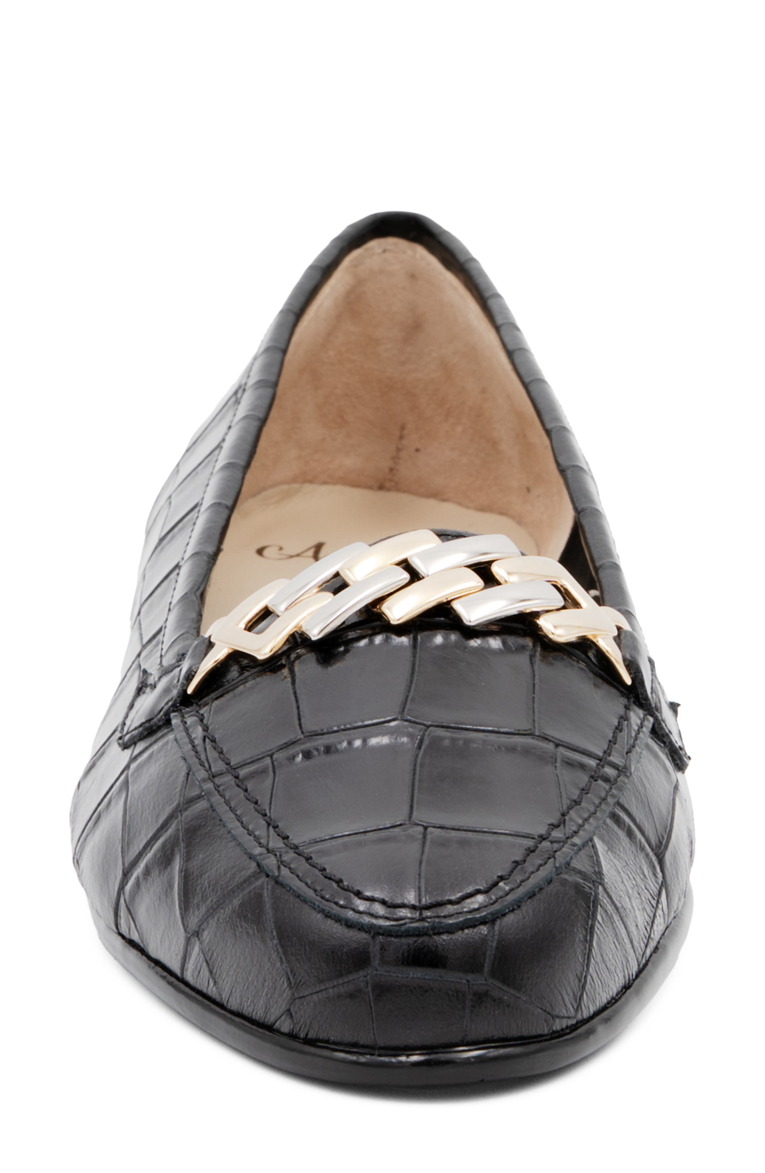 Amalfi by Rangoni Oste Loafer, Alternate, color, Nero Cocco Bengala