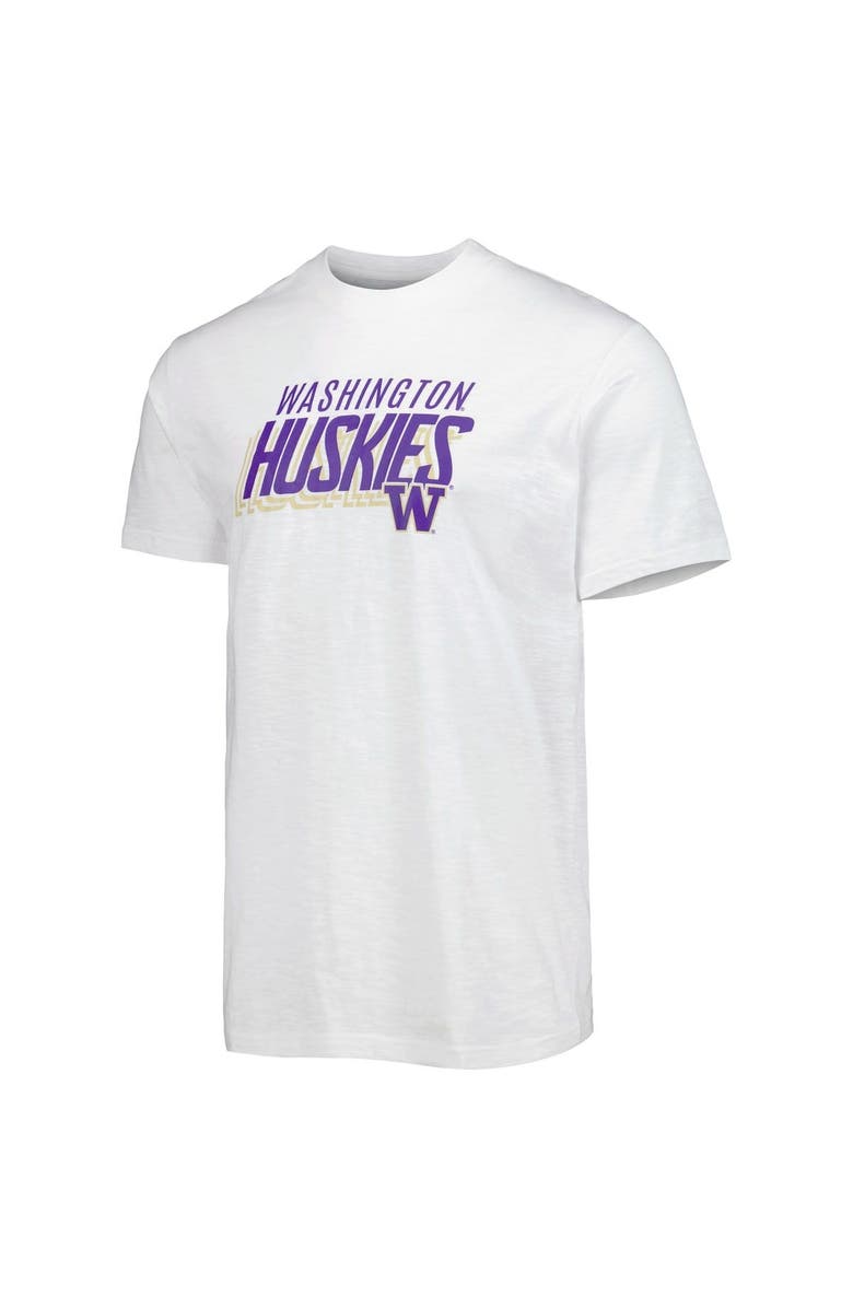 CONCEPTS SPORT Men's Concepts Sport Charcoal/White Washington Huskies Downfield T-Shirt & Shorts Set, Alternate, color,