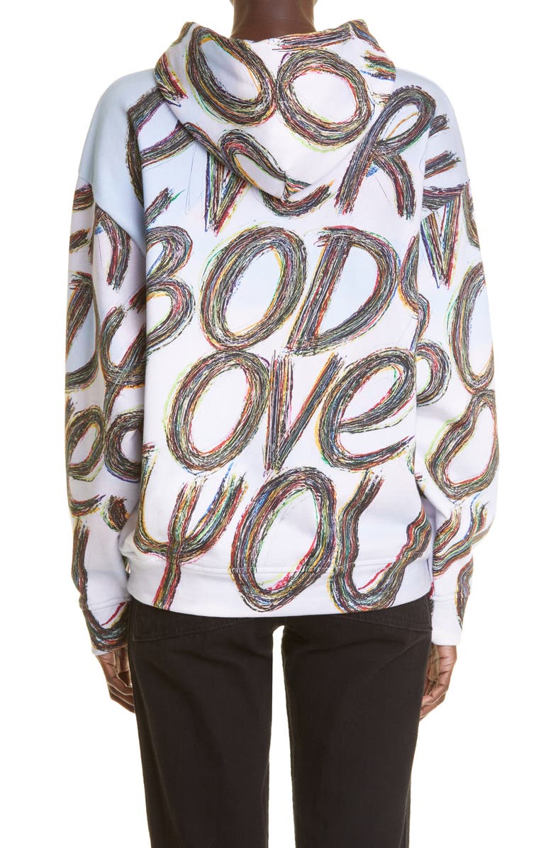 Rassvet x Slava Mogutin Unisex Graphic Cotton Hoodie, Alternate, color, Multicolor