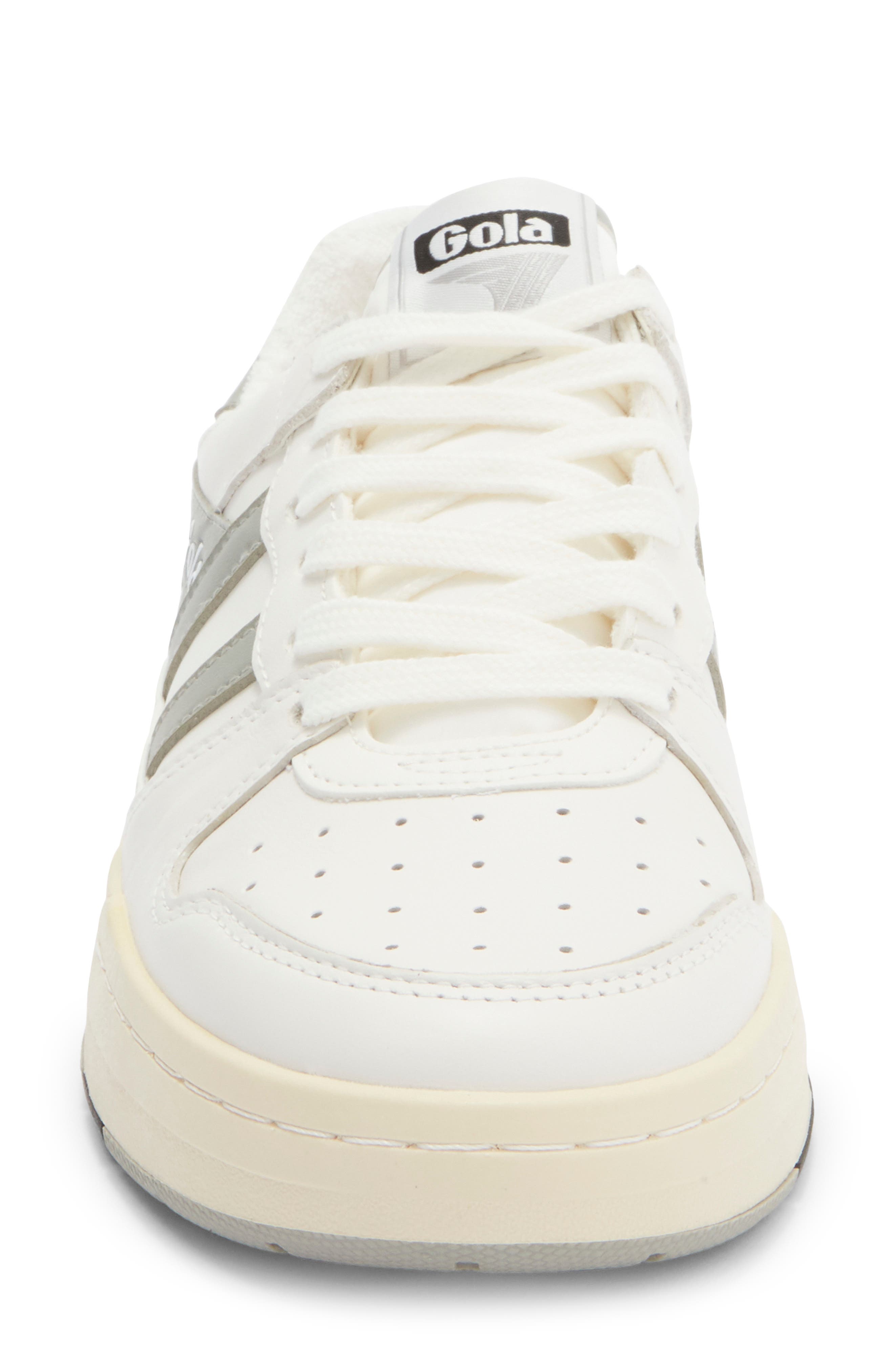 Gola Allcourt Trainer Low Top Sneaker, Alternate, color, White/ Light Grey