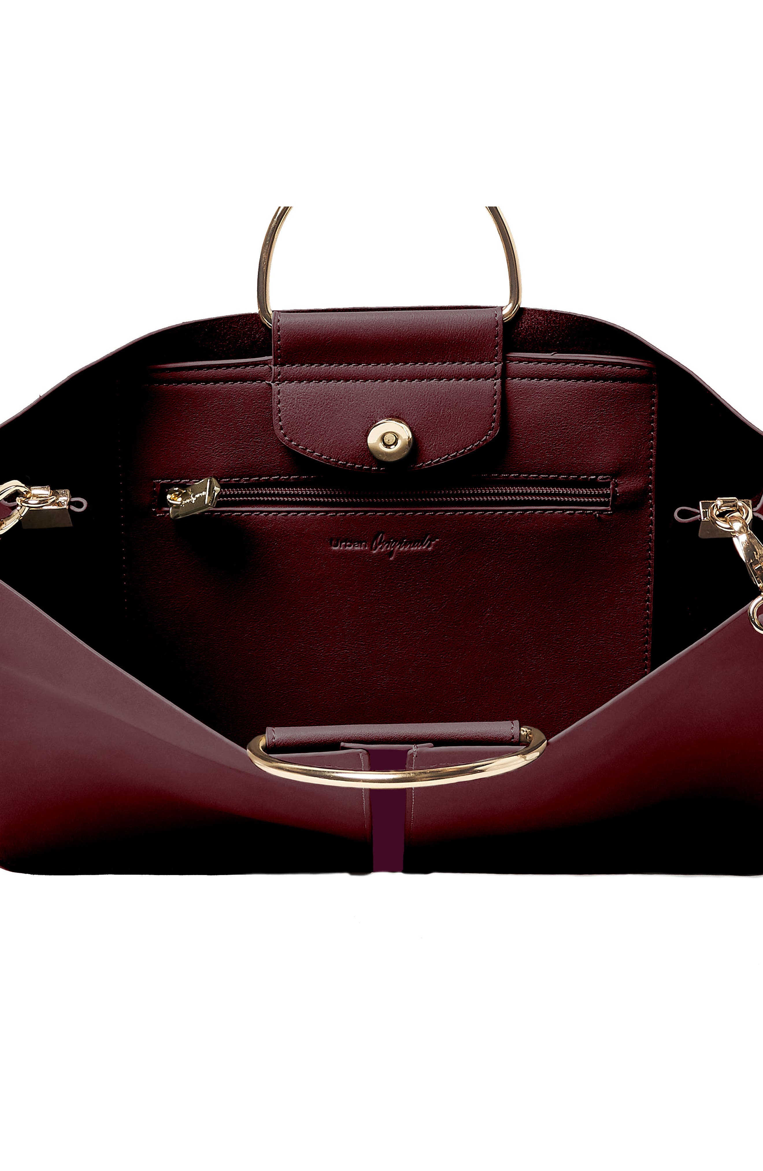 Urban Originals Love Affair Vegan Leather Tote, Alternate, color, 