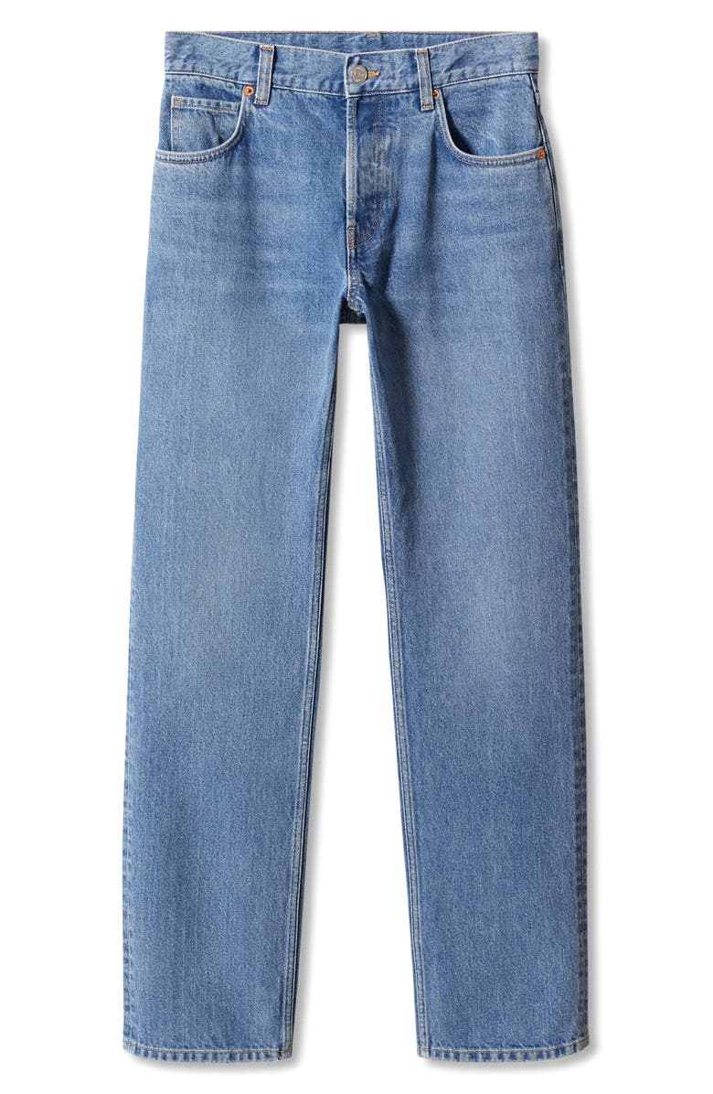 MANGO Straight Leg Jeans, Alternate, color, 