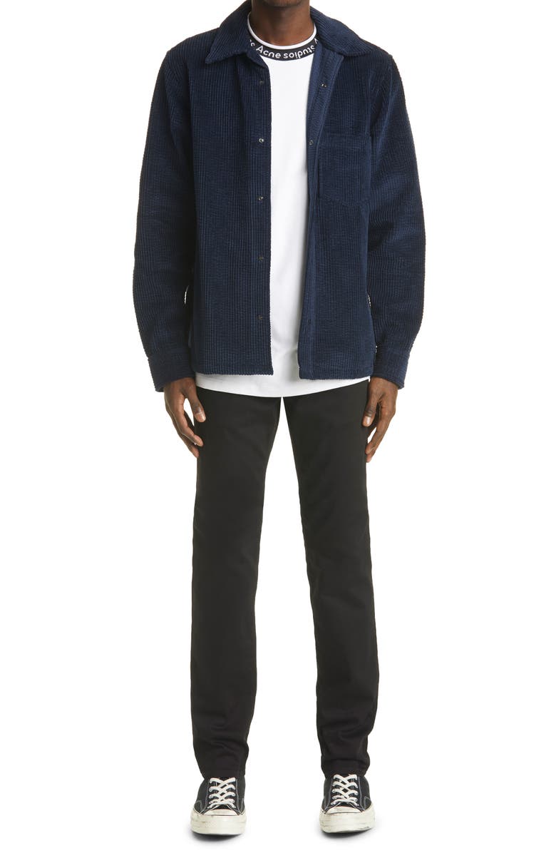 Acne Studios Men's Max Stay Black Slim Fit Jeans, Main, color,