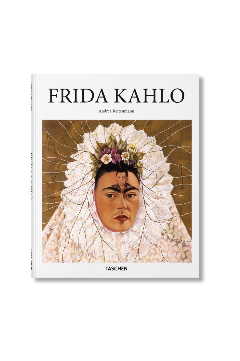 Frida Kahlo Book, Main, color, White