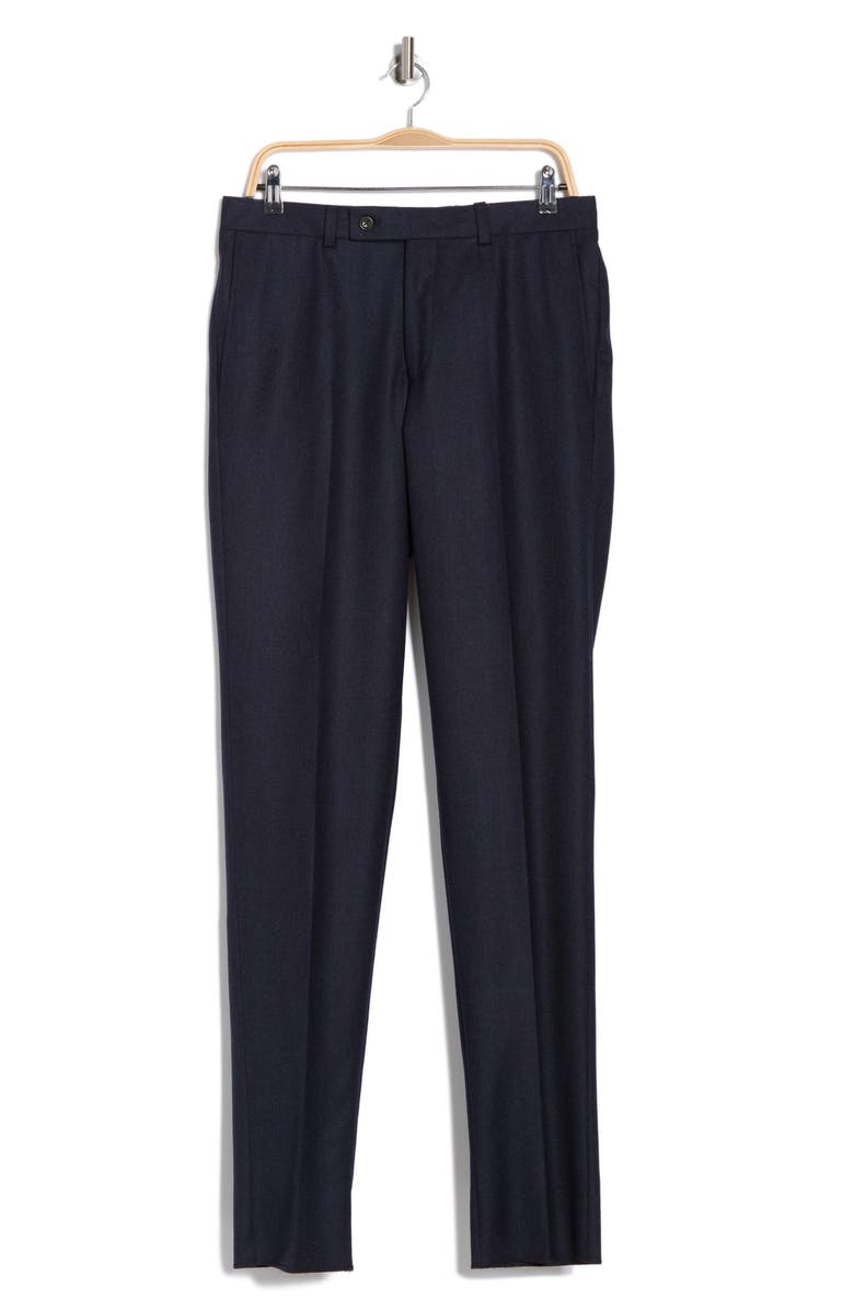 Jack Victor Oslo Wool Pants, Alternate, color, Navy