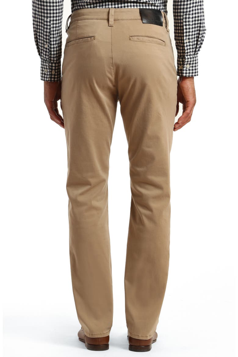Charisma Relaxed Fit Straight Leg Flat Front Chinos, Alternate, color, KHAKI TWILL