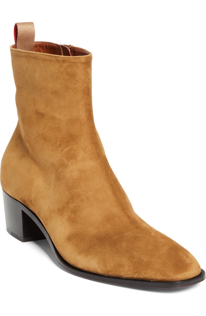 Christian Louboutin Ziggissimo Forever Ankle Boot, Main, color, Rhea