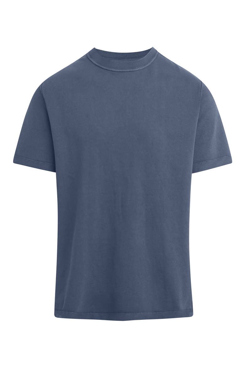 Heavyweight Cotton T-Shirt, Alternate, color, BALTIC