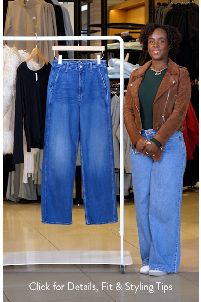 The Major Sneak Roller High Waist Wide Leg Jeans video