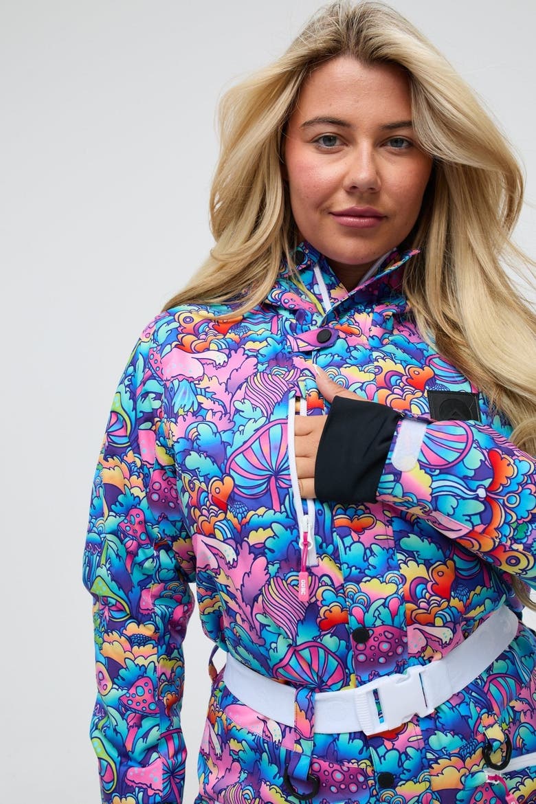How High - Shaped Women's Ski Suit, Alternate, color, Multi-colour