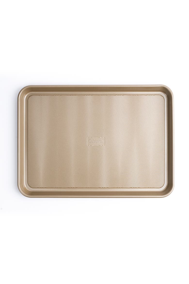 17.5 x 11.75-Inch Rectangular Steel Nonstick Baking Sheet Pan, Main, color, Brown