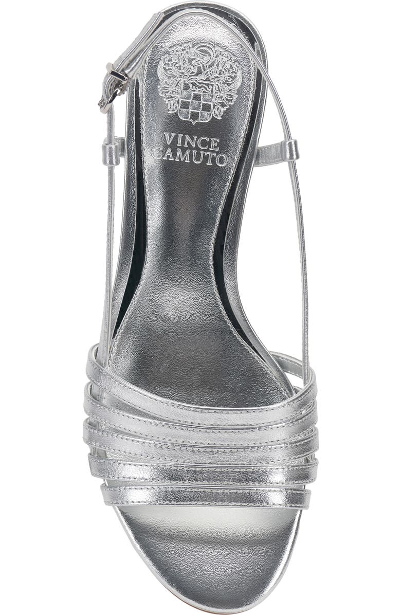 Vince Camuto Layton Slingback Sandal, Alternate, color, Lux Silver