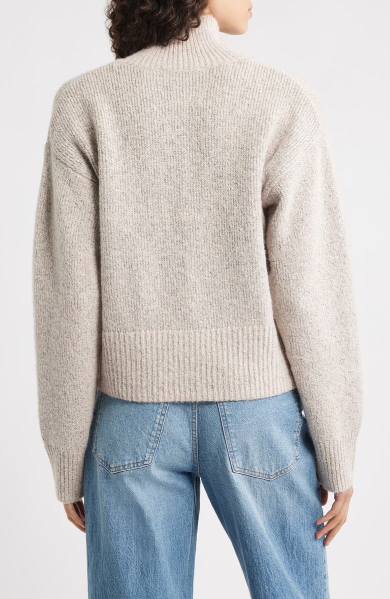 525 america Snap Front Henley Sweater, Alternate, color, Oat