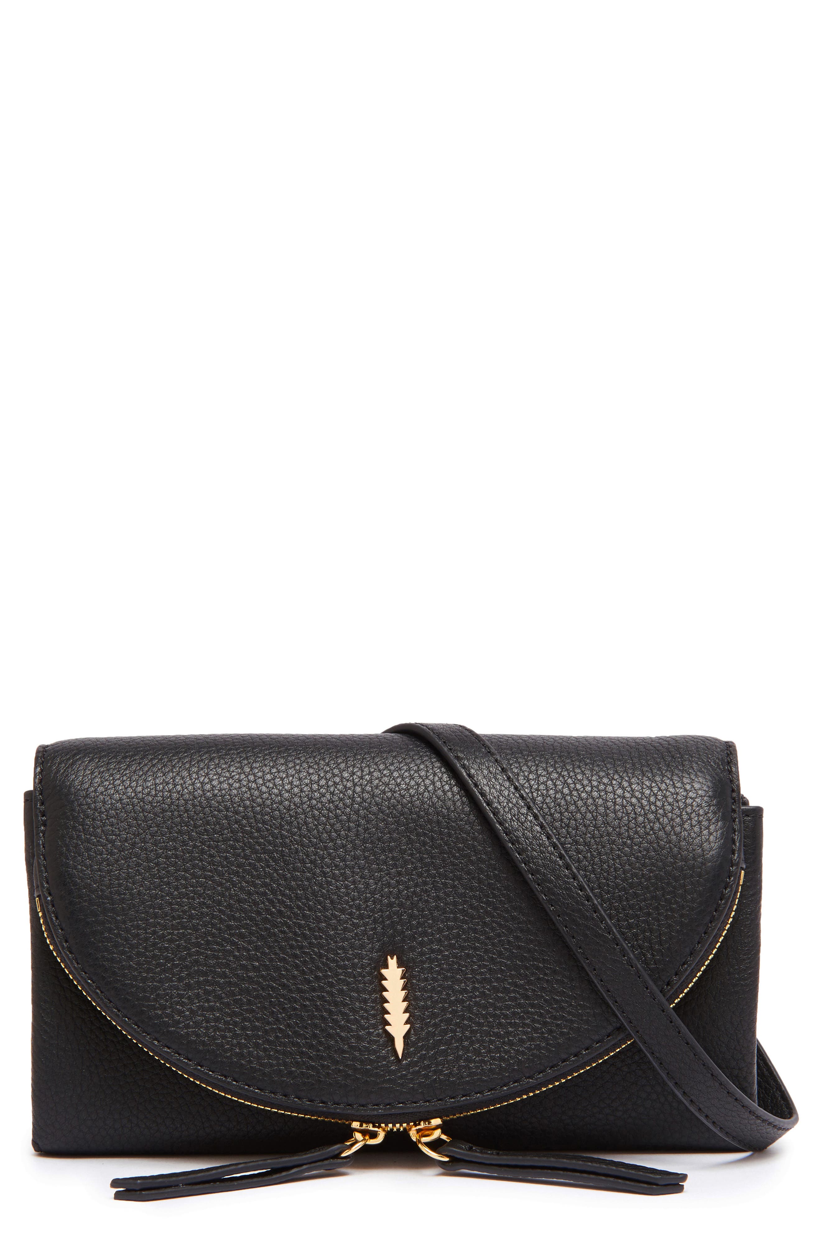 Thacker Nikki Leather Crossbody Bag, Main, color, 