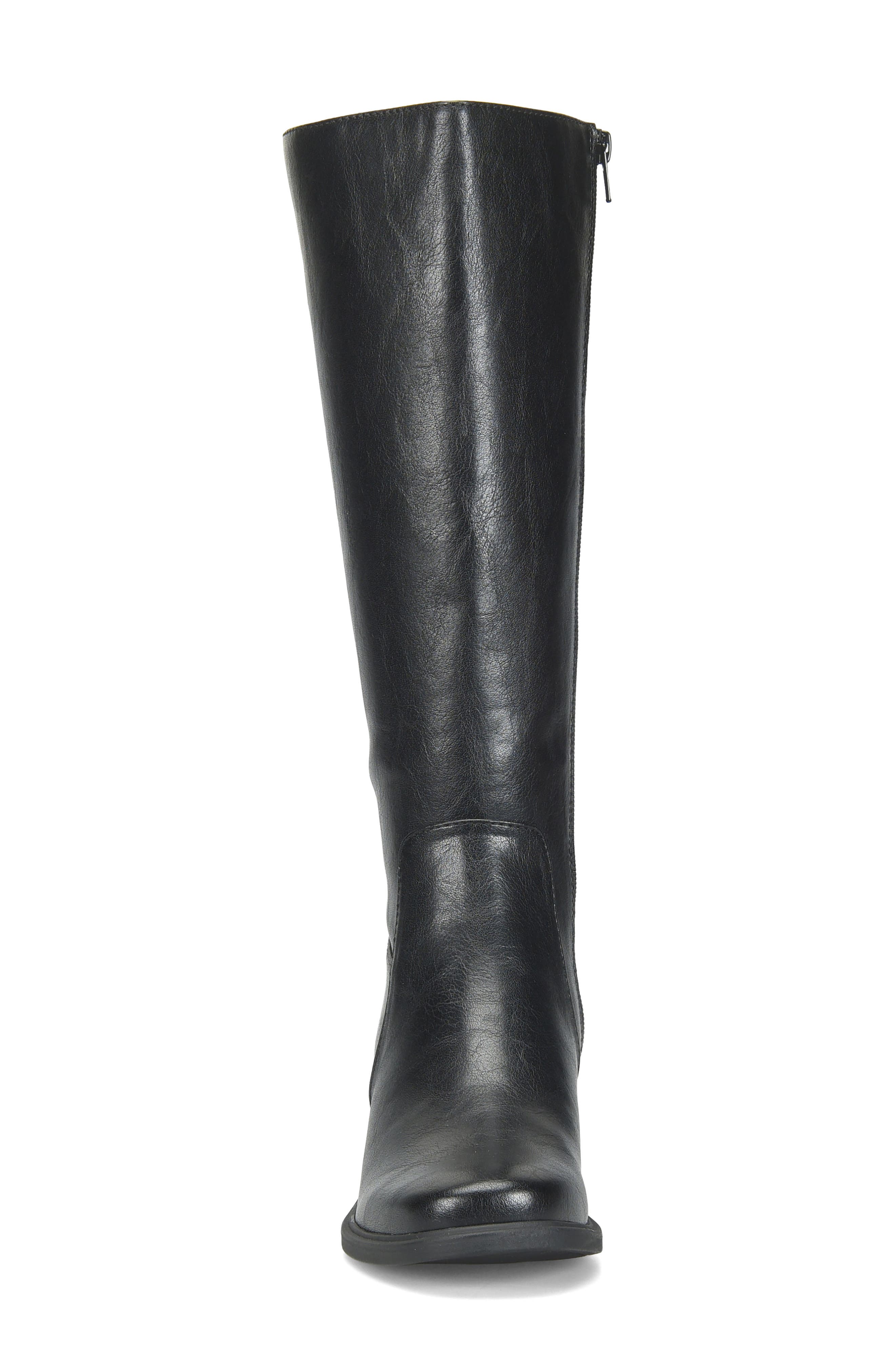 EUROSOFT Roma Tall Boot, Alternate, color, Black
