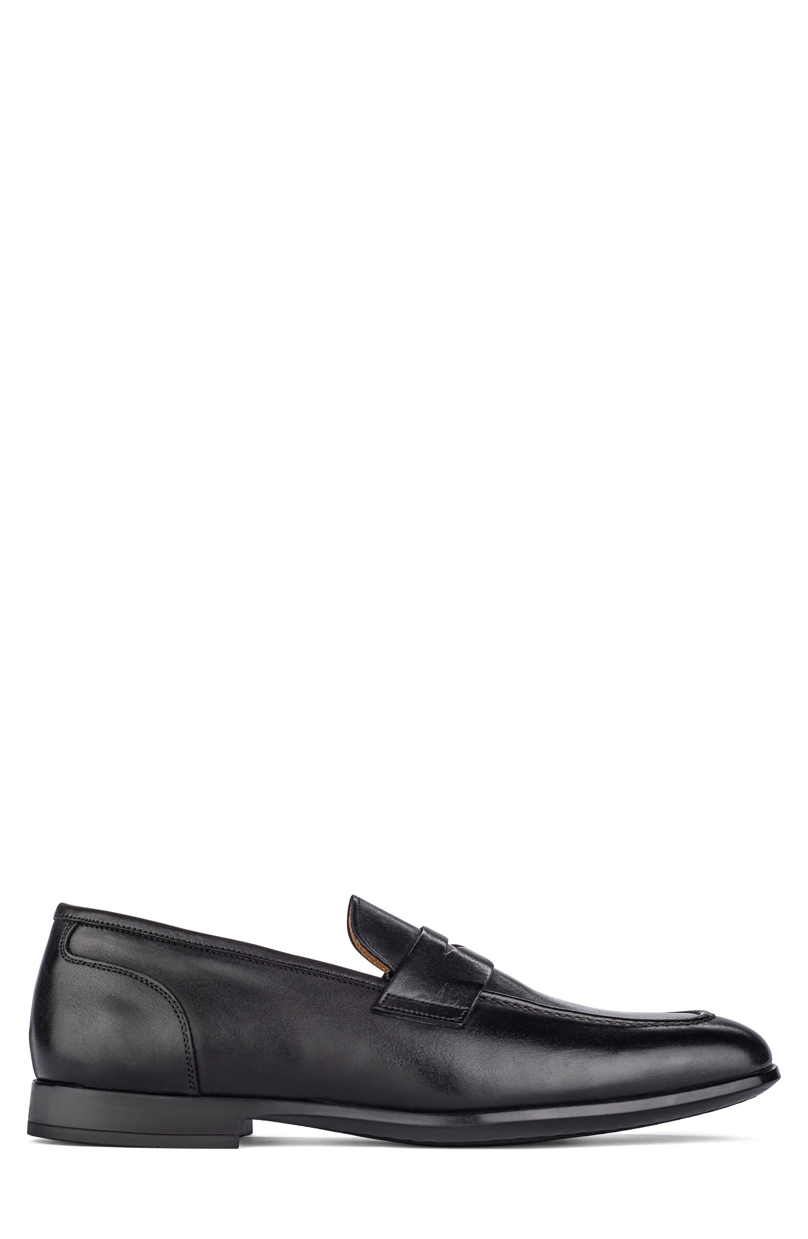 Cambridge Penny Loafer, Alternate, color, BLACK