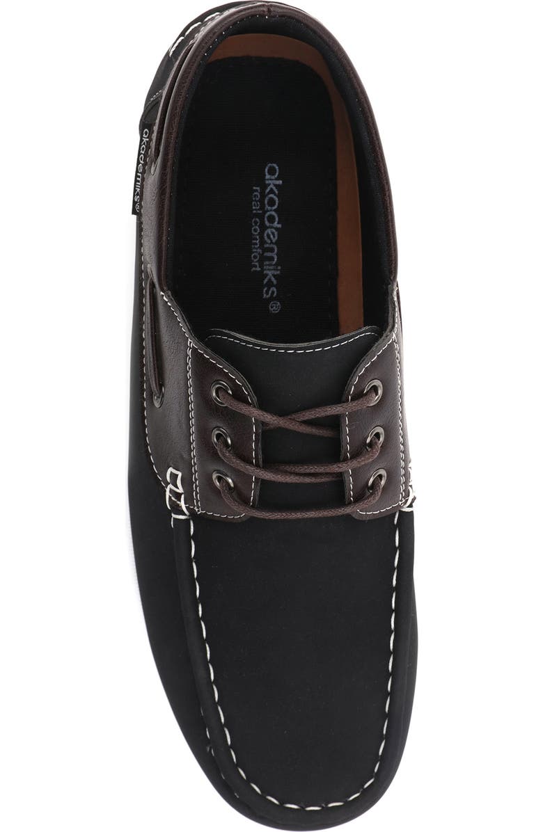 AKADEMIKS Marina Boat Shoe, Alternate, color,