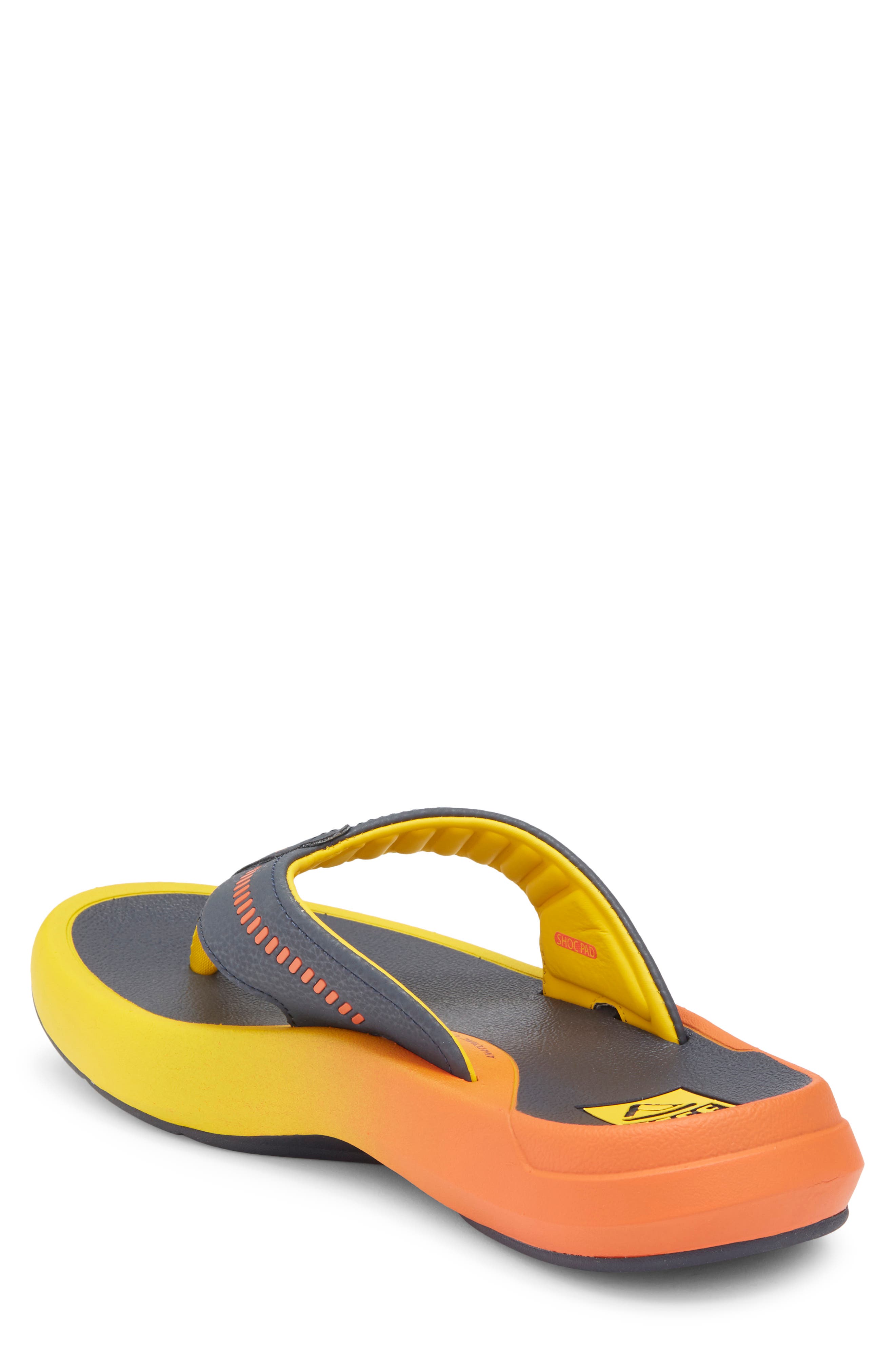 Reef Swellsole Cruiser Flip Flop, Alternate, color, Navy Sunset
