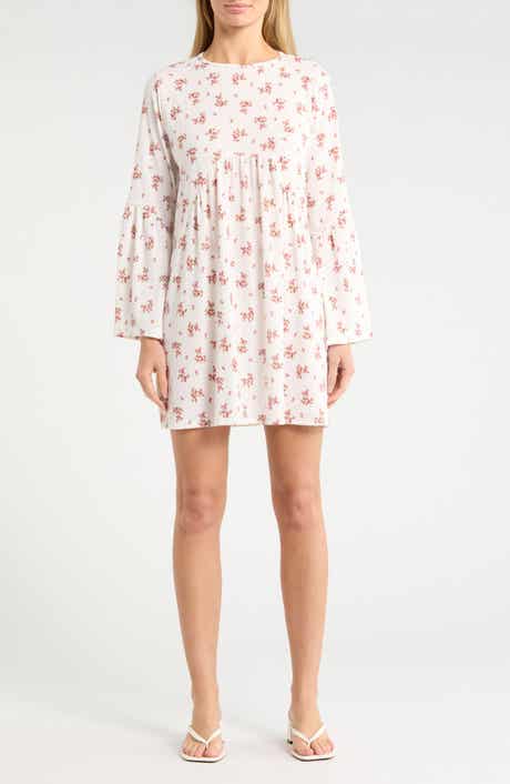 GO COUTURE Bell Sleeve Swing Dress