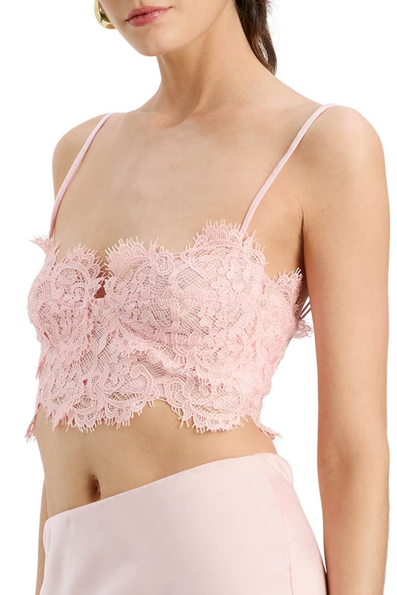 Linella Lace Bralette, Alternate, color, PETAL PINK