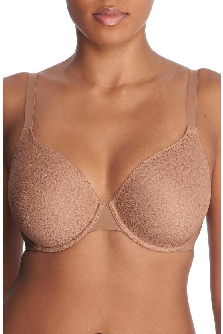 Comfort Evolution Full Fit Memory Foam Convertible Bra, Main, color, BUFF