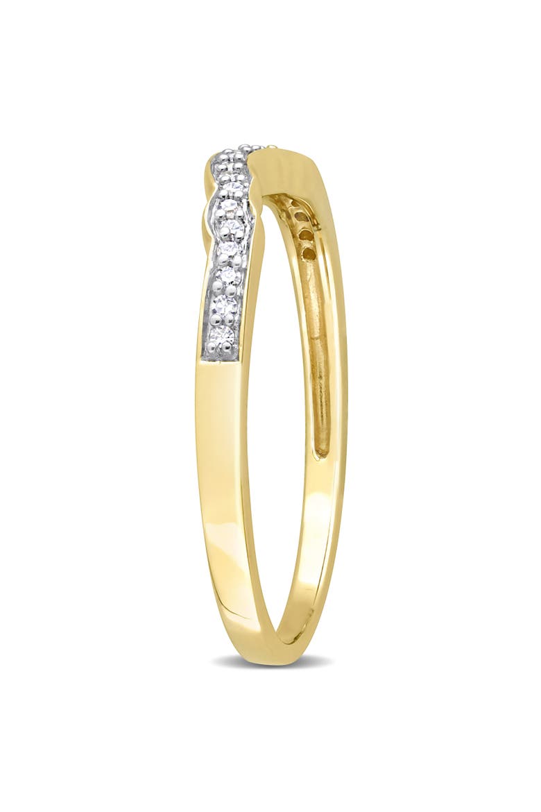 Diamond Accent Vintage Ring 10k, Alternate, color, 10k Yellow Gold
