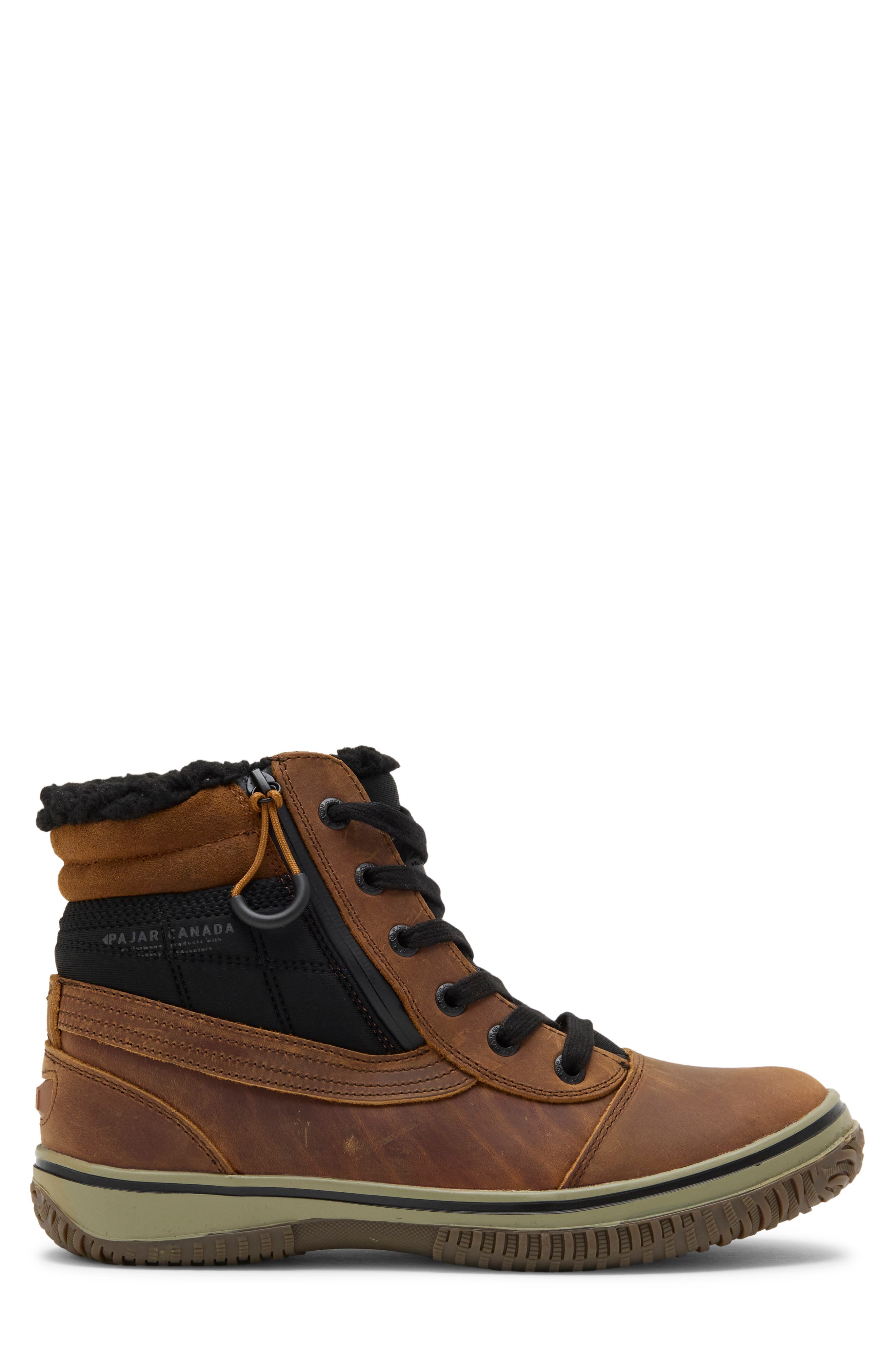 Tavin 3.0 Leather Weather Boot, Alternate, color, COGNAC/ BLACK