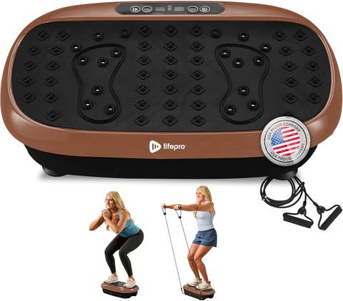 HexaPlate Lite Vibration Plate Exercise Machine Full Body Recovery and Muscle Toning