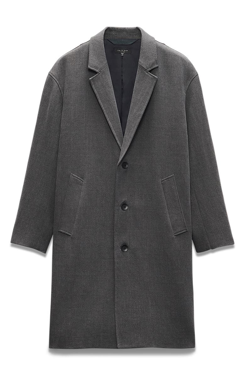 rag & bone Lance Wool & Linen Coat, Alternate, color, 