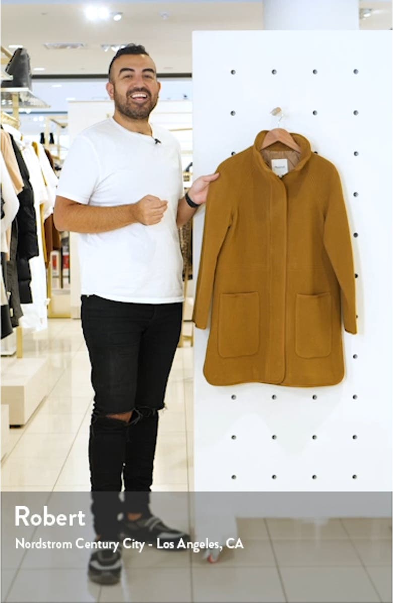 Estate Cocoon Coat, sales video thumbnail