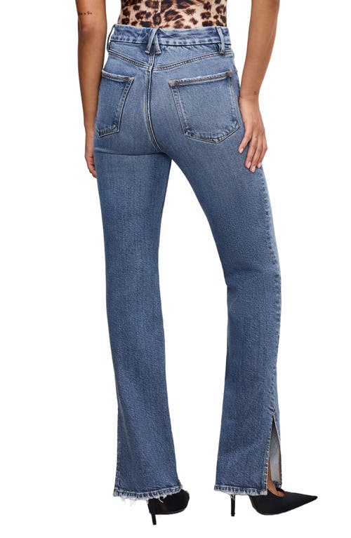 Good American Outseam Skater Jeans In Indigo737