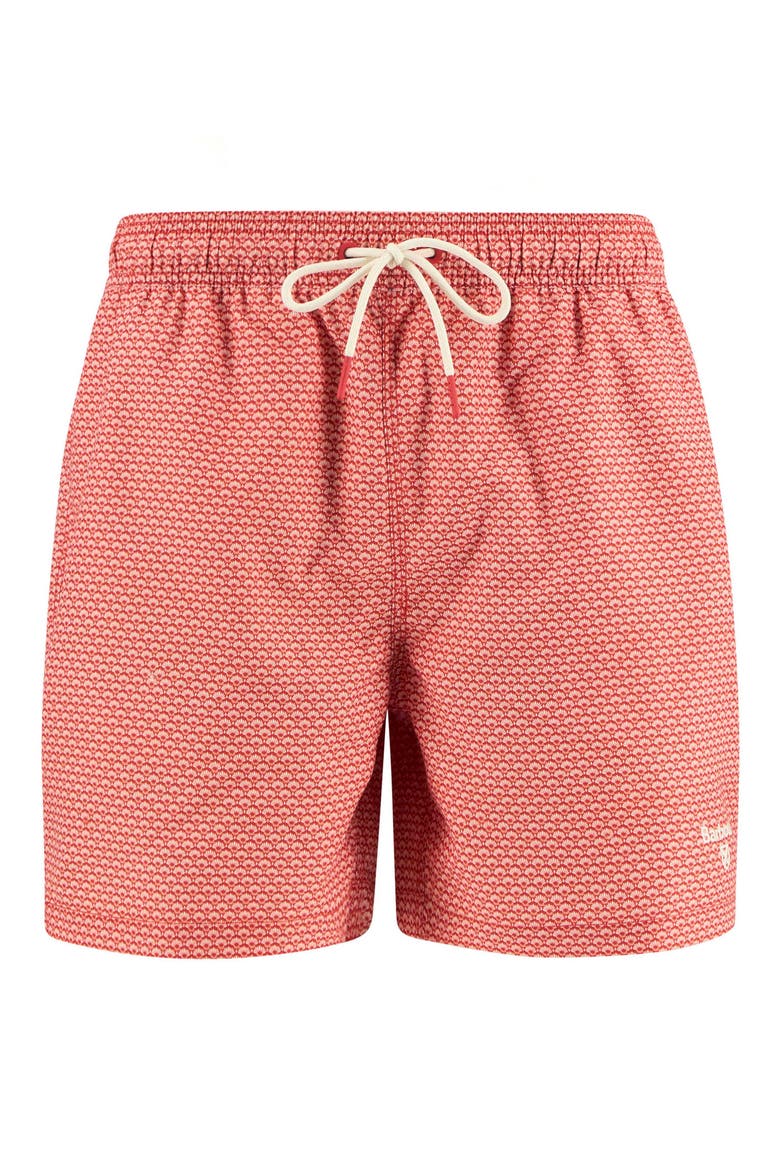 Shell Swim Trunks, Alternate, color, RED