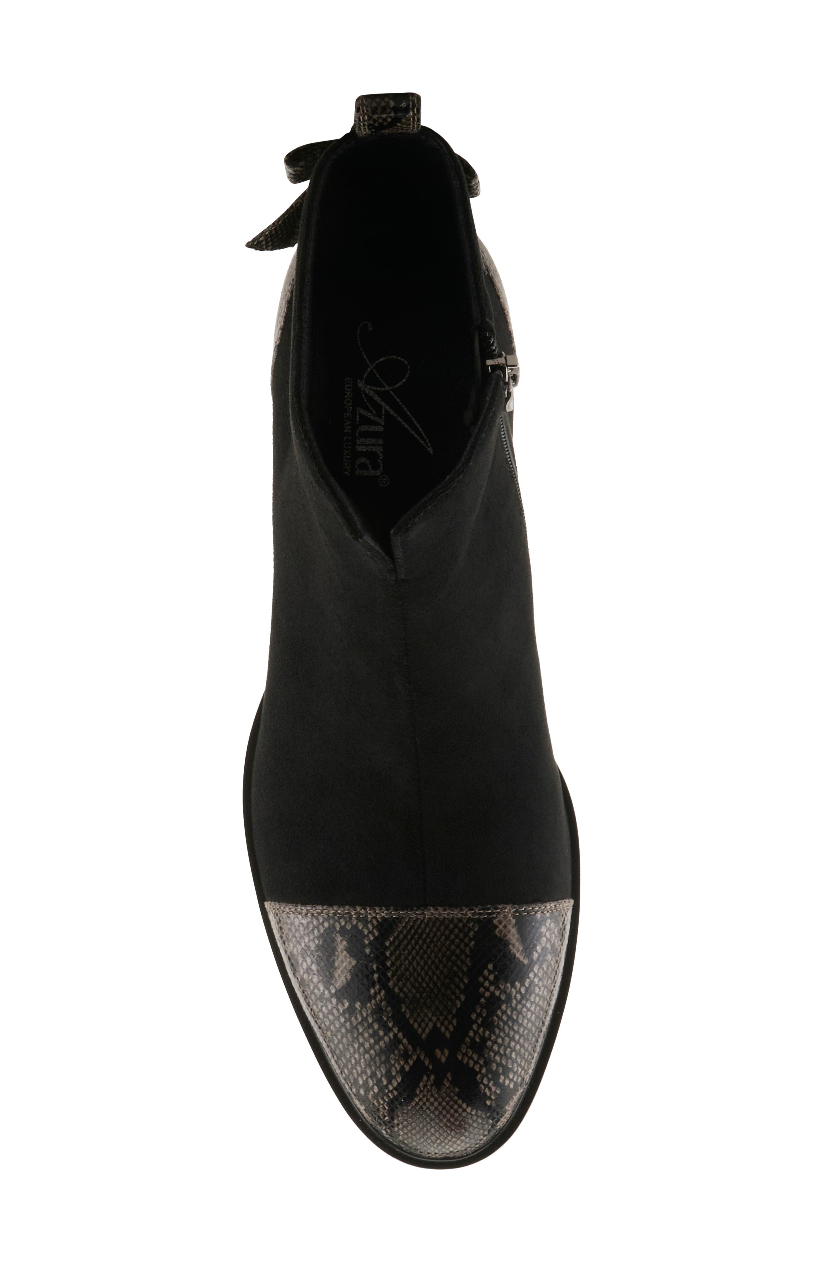 Salacia Bootie, Alternate, color, BLACK SUEDE